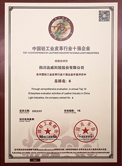 皮革行業(yè)先進(jìn)集體